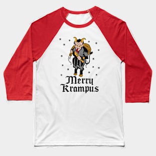 Merry Krampus Baseball T-Shirt